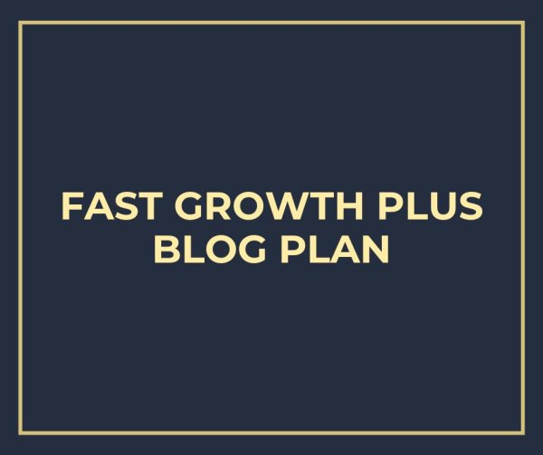 Fast Growth Plus Blog Plan