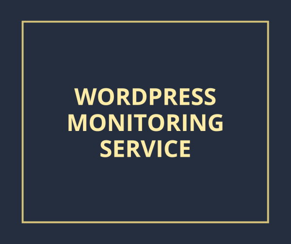 WordPress Monitoring Service