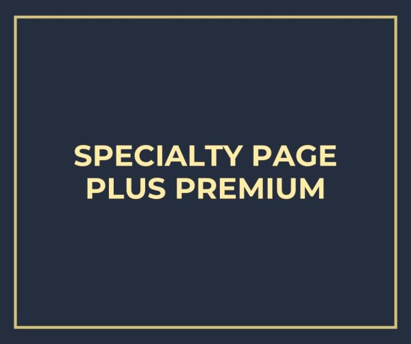 Specialty Page PLUS Premium​